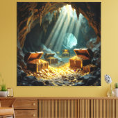 Triptychon Leinwanddruck (Insitu (Wohnzimmer))