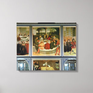 Triptychon Leinwanddruck