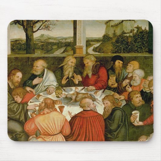 Triptychon, links Platte, Philipp Melanchthon Mousepad (Vorne)