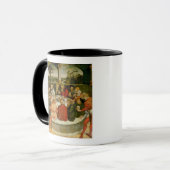 Triptychon, links Platte, Philipp Melanchthon Tasse (Vorderseite Links)