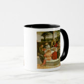 Triptychon, links Platte, Philipp Melanchthon Tasse (VorderseiteRechts)