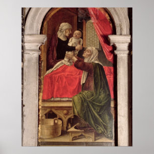 Triptychon Madonnas des Misericordia, 1473 Poster