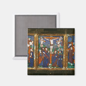 Triptychon mit der Crucifixion, Limousin Magnet (Vorderseite/Rückseite)