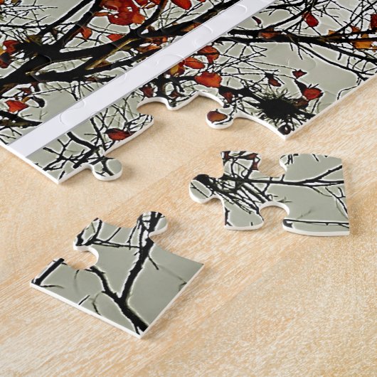 Triptychon mit natürlichem Motiv Puzzle (Seite)