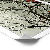 Triptychon mit natürlichen Motiven Poster (Ecke)