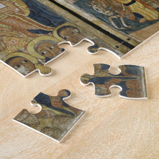 Triptychon-Mittelteil mit Mary und ihrem Sohn Puzzle (Seite)
