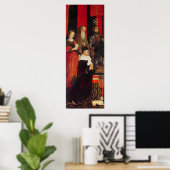 Triptychon Moses und der Brennende Bush Poster (Heimbüro)