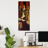Triptychon Moses und der Brennende Bush Poster (Heimbüro)