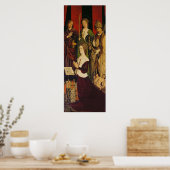 Triptychon Moses und der Brennende Bush Poster (Küche)
