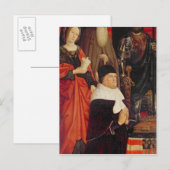 Triptychon Moses und der Brennende Bush Postkarte (Vorne/Hinten)