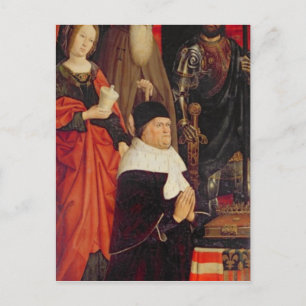 Triptychon Moses und der Brennende Bush Postkarte