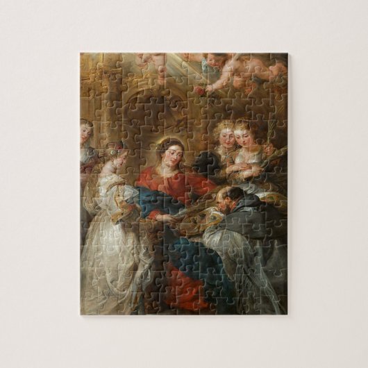 Triptychon-St. Idelfonso - Peter Paul Rubens Puzzle (Vertikal)
