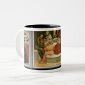Triptychon Zweifarbige Tasse (Vorderseite Links)