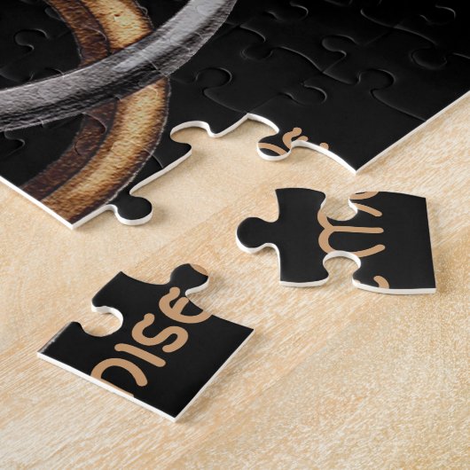 Triquetra (braun/silber) puzzle (Seite)