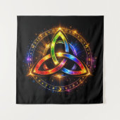 Triquetra_C Wandteppich (Vorderseite)