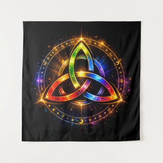 Triquetra_C Wandteppich (Vorderseite)