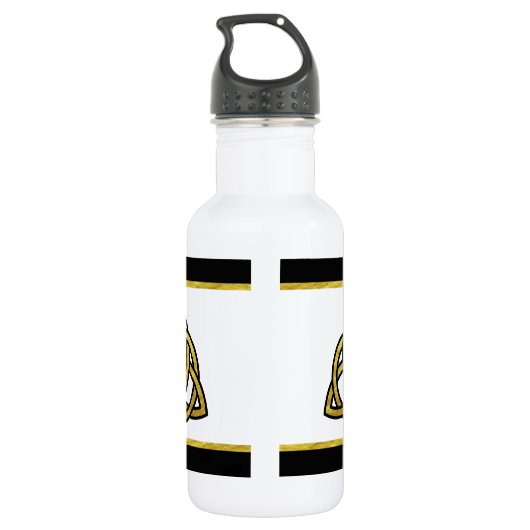 Triquetra Edelstahlflasche (Rückseite)