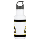 Triquetra Edelstahlflasche (Vorderseite)