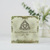 Triquetra Einladung (Stehend Vorderseite)