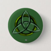Triquetra (grün) button (Vorderseite)