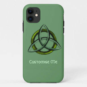 Triquetra (Grün) Case-Mate iPhone Hülle