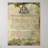 Triquetra Informational Poster (Vorne)