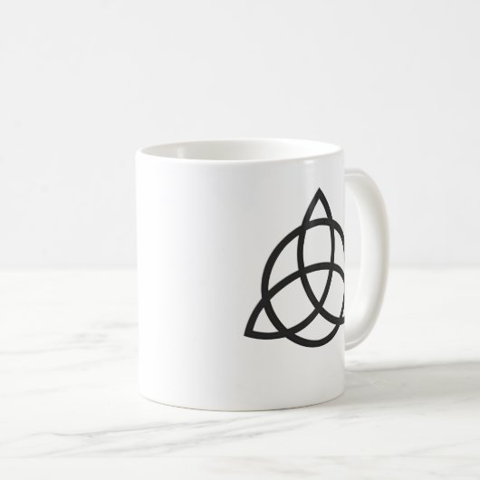 Triquetra Kaffeetasse (VorderseiteRechts)