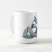 Triquetra Kaffeetasse (Vorderseite Links)