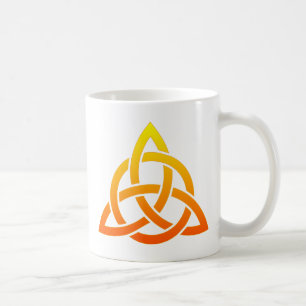 Triquetra/keltischer Dreiheits-Knoten Kaffeetasse