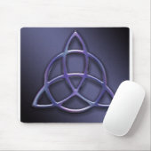 Triquetra Mausunterlage Mousepad (Mit Mouse)