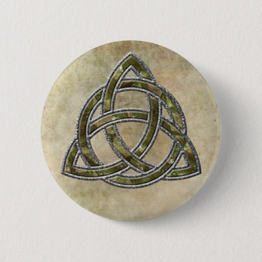 Triquetra Natural Button (Vorderseite)
