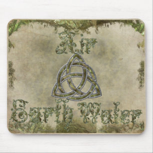 Triquetra Natural, Erdluftwasser Mousepad