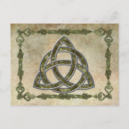 Triquetra Natural Postkarte