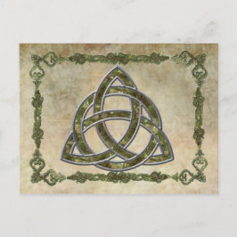 Triquetra Natural Postkarte