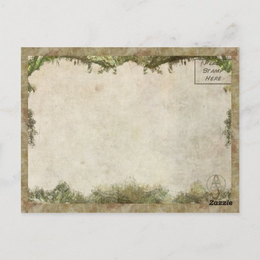 Triquetra Natural Postkarte (Rückseite)