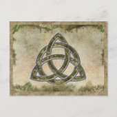 Triquetra Natural Postkarte (Vorderseite)
