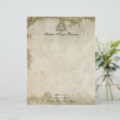 Triquetra natürlich briefkopf (Stehend Vorderseite)