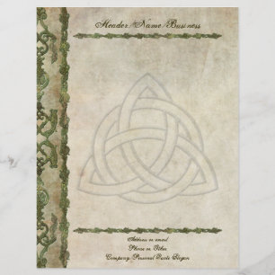 Triquetra natürlich briefkopf