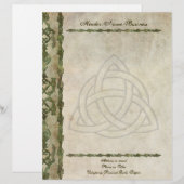 Triquetra natürlich briefkopf (Vorne/Hinten)