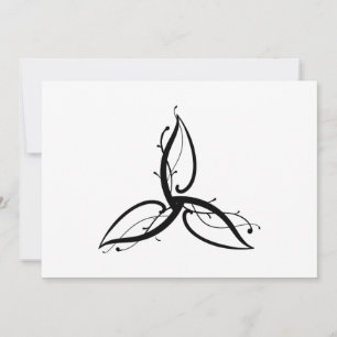 Triquetra Odin Norse Wicca Symbol Einladung