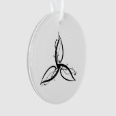 Triquetra Odin Norse Wicca Symbol Ornament (Vorderseite)