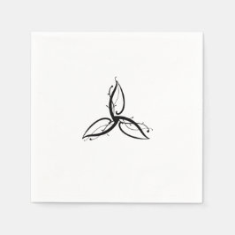 Triquetra Odin Norse Wicca Symbol Serviette