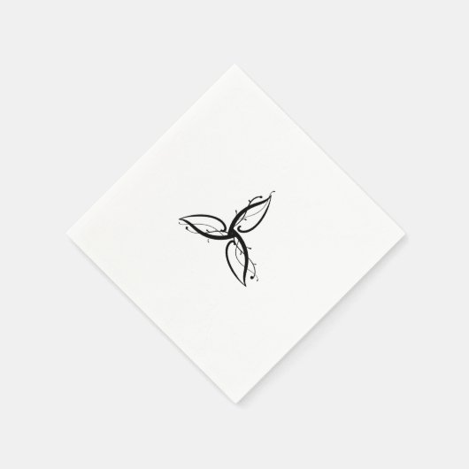 Triquetra Odin Norse Wicca Symbol Serviette (Ecke)