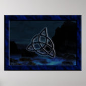 Triquetra Print Poster (Vorne)