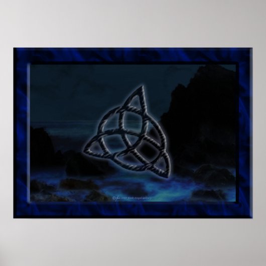 Triquetra Print Poster (Vorne)