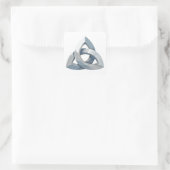 Triquetra Quadratischer Aufkleber (Tasche)
