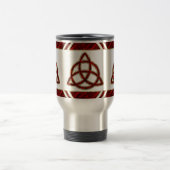 Triquetra Red Silk Reisebecher (Mittel)