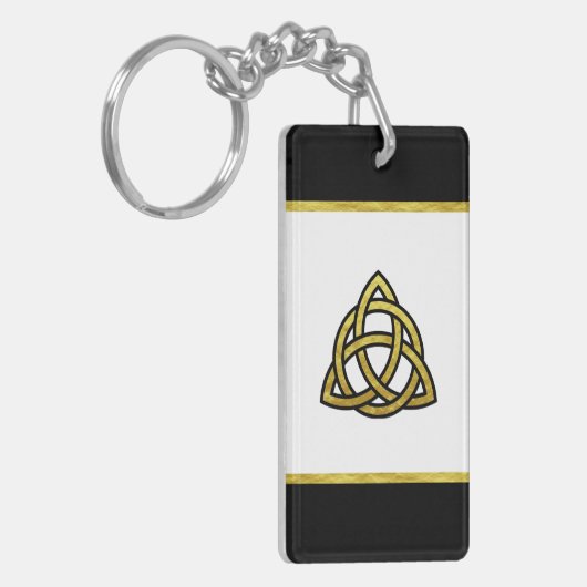 Triquetra Schlüsselanhänger (Vorderseite links)