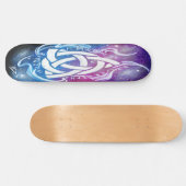 Triquetra sigil skateboard (Horizontal)