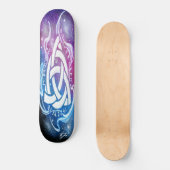 Triquetra sigil skateboard (Vorderseite)